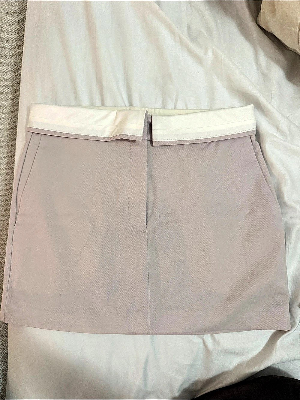Aritzia - babaton Bureau Mini Skirt Pink Size 4
